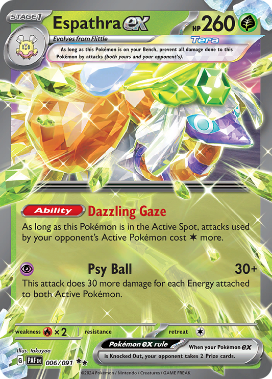 Paldean Fates - 006/091 - Espathra ex