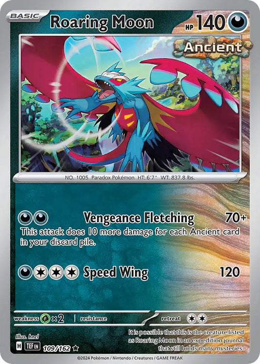 TEF - 109/162 - Roaring Moon - Cosmos Holo