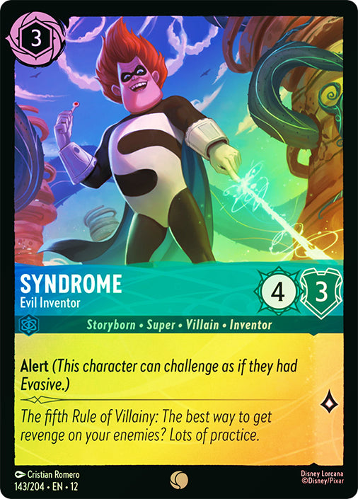 Wilds Unknown - 143/204 - Syndrome - Evil Inventor - Foil