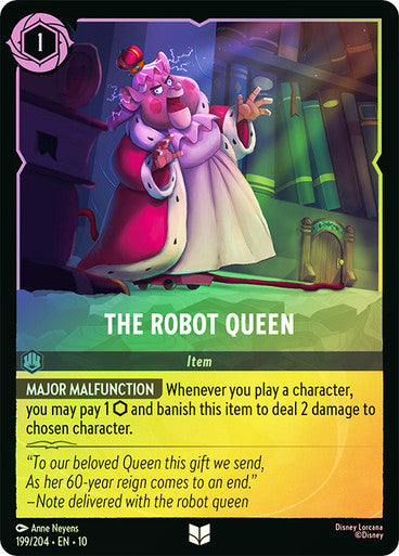 Whispers in the Well - 199/204 - The Robot Queen - Foil