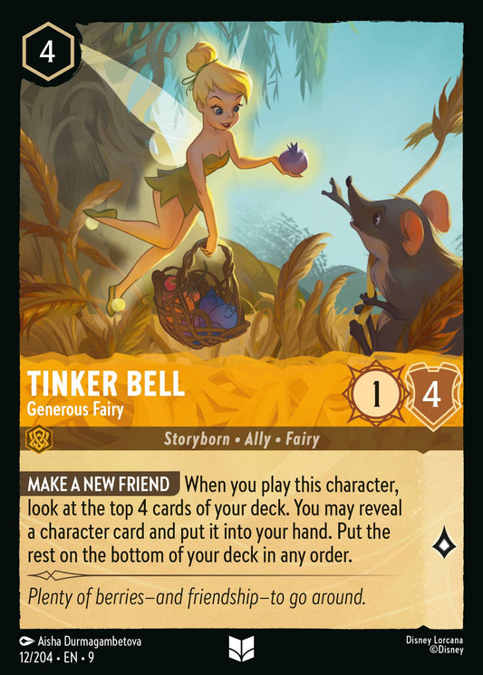 Fabled - 012/204 - Tinker Bell - Generous Fairy