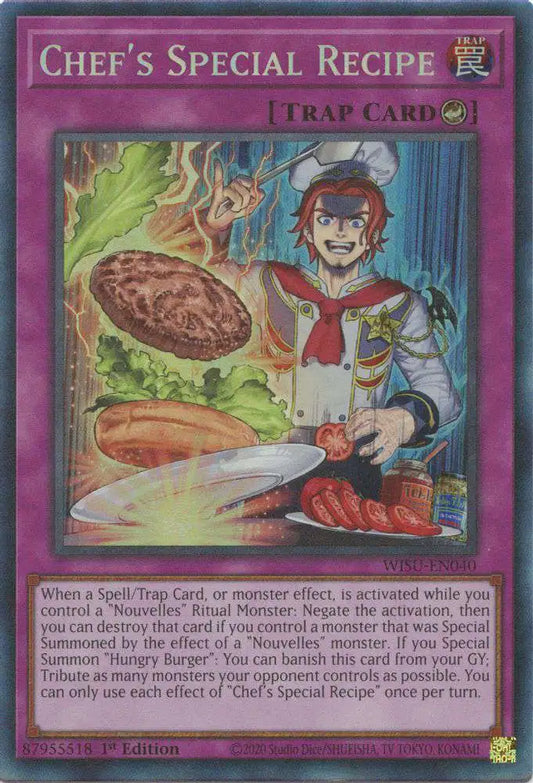 WISU-EN040 - Chef's Special Recipe