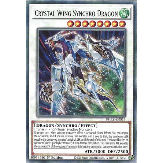 PHRE-EN059 - Crystal Wing Synchro Dragon