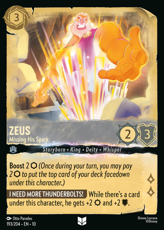 Whispers in the Well - 193/204 - Zeus - Missing His Spark
