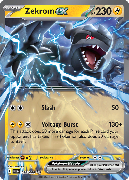 Black Bolt - 034/086 - Zekrom ex