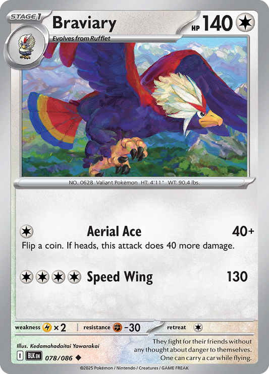 Black Bolt - 078/086 - Braviary