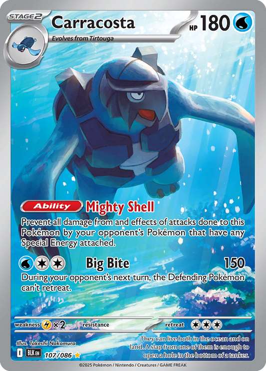 Black Bolt - 107/086 - Carracosta