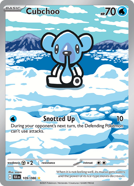 Black Bolt - 109/086 - Cubchoo