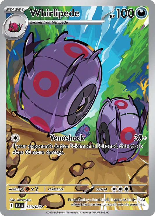 Black Bolt - 133/086 - Whirlipede