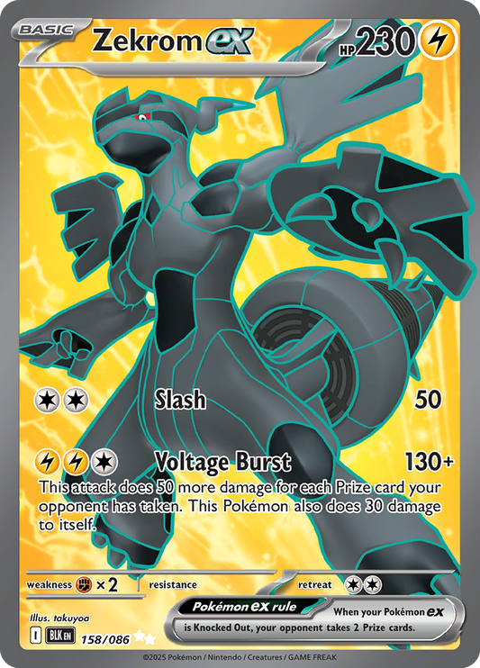 Black Bolt - 158/086 - Zekrom ex