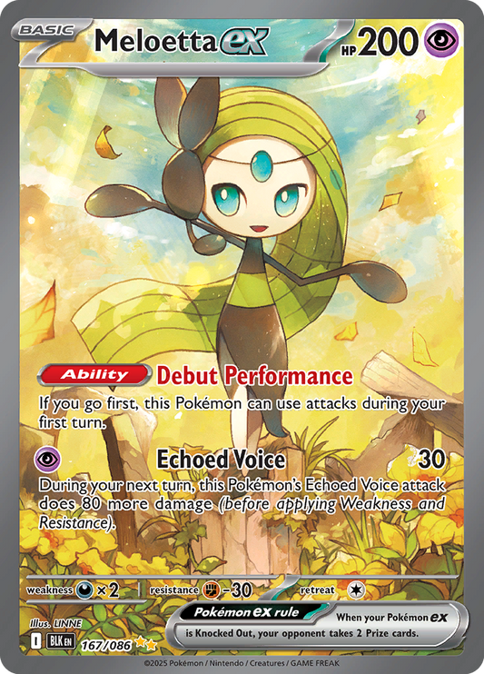 Black Bolt - 167/086 - Meloetta ex