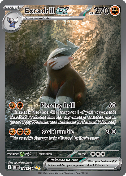Black Bolt - 168/086 - Excadrill ex