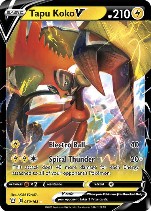 Battle Styles - 050/163 - Tapu Koko V