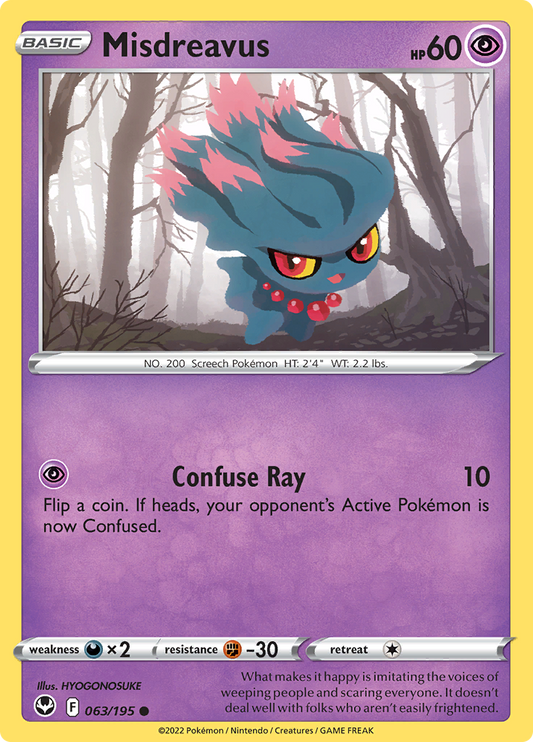 Silver Tempest - 063/195 - Misdreavus