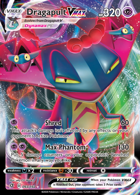 Rebel Clash - 093/192 - Dragapult VMAX