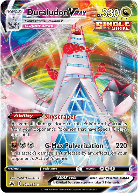 Crown Zenith - 104/159 - Duraludon VMAX