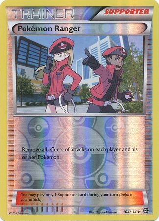 Steam Siege - 104/114 - Pokémon Ranger - Reverse Holo