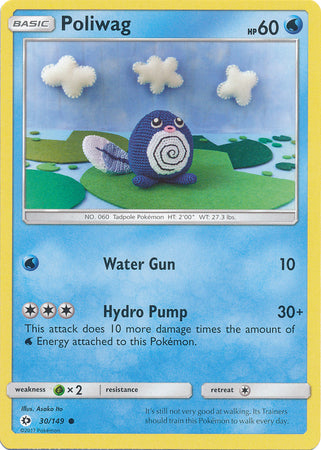 Sun & Moon - 030/149 - Poliwag
