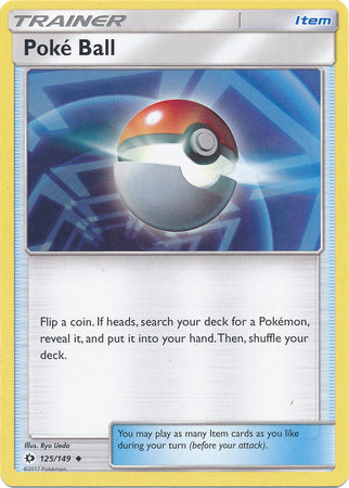 Sun & Moon - 125/149 - Poké Ball