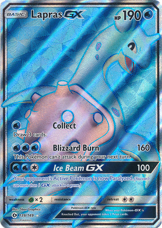 Sun & Moon - 139/149 - Lapras GX
