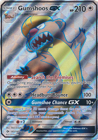 Sun & Moon - 145/149 - Gumshoos GX