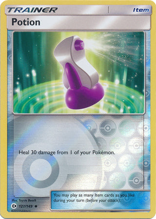 Sun & Moon - 127/149 - Potion - Reverse Holo