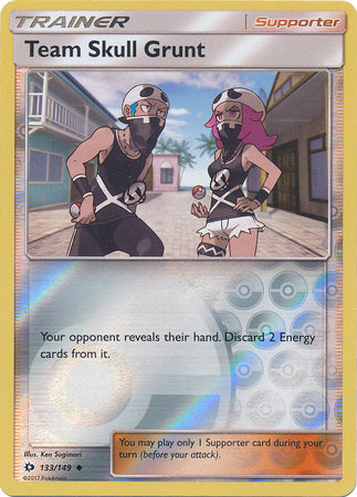 Sun & Moon - 133/149 - Team Skull Grunt - Reverse Holo