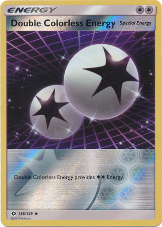 Sun & Moon - 136/149 - Double Colorless Energy - Reverse Holo