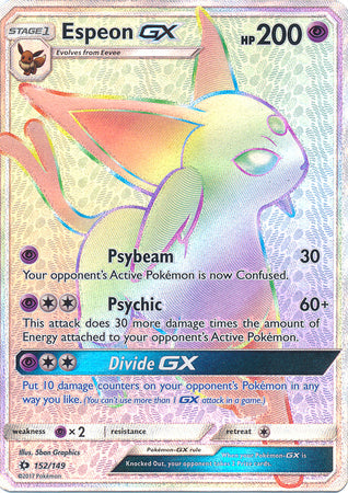 Sun & Moon - 152/149 - Espeon GX