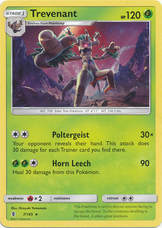 Guardians Rising - 007/145 - Trevenant