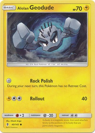 Guardians Rising - 040/145 - Alolan Geodude