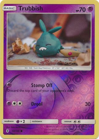 Guardians Rising - 050/145 - Trubbish - Reverse Holo