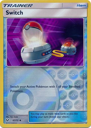 Shining Legends - 067/073 - Switch - Reverse Holo