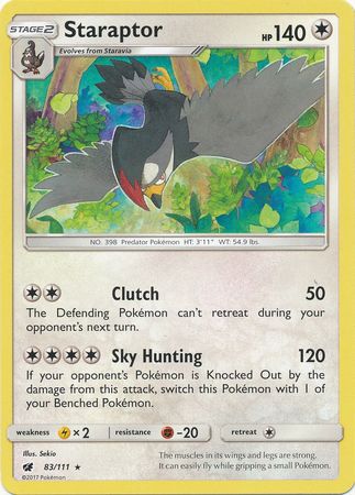 Crimson Invasion - 083/111 - Staraptor