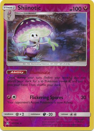 Ultra Prism - 093/156 - Shiinotic - Reverse Holo