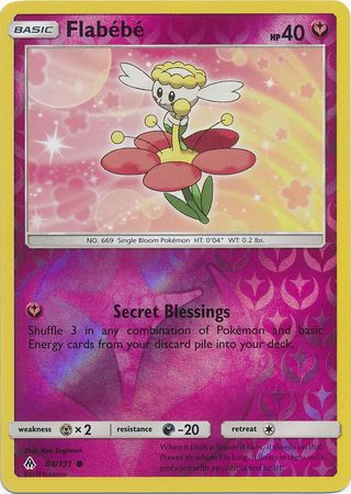 Forbidden Light - 084/131 - Flabébé - Reverse Holo