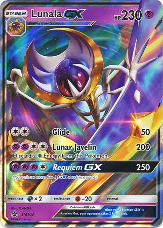 Black Star Promos - SM103 - Lunala GX