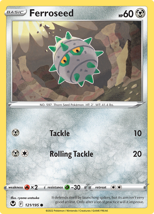 Silver Tempest - 121/195 - Ferroseed