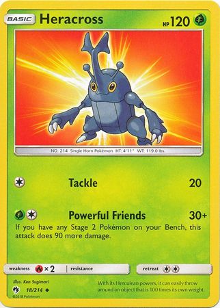 Lost Thunder - 018/214 - Heracross