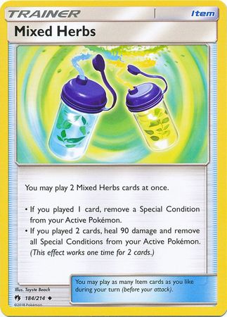 Lost Thunder - 184/214 - Mixed Herbs