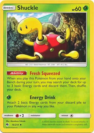 Lost Thunder - 016/214 - Shuckle