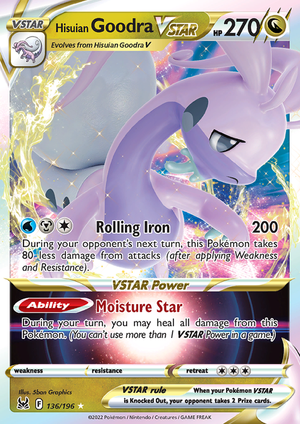 Lost Origin - 136/196 - Hisuian Goodra VSTAR