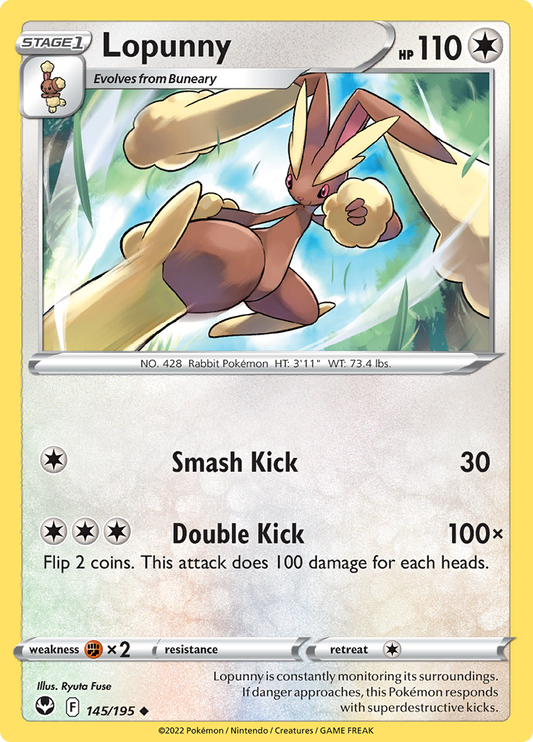 Silver Tempest - 145/195 - Lopunny