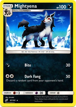 Team Up - 087/181 - Mightyena