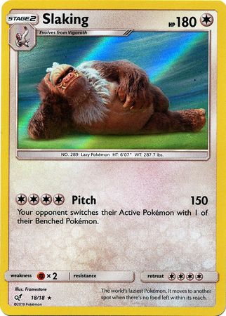 Detective Pikachu - 18/18 - Slaking - Holo