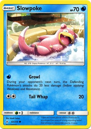 Unbroken Bonds - 042/214 - Slowpoke
