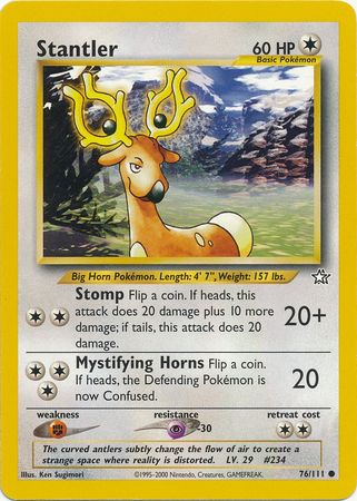 Neo Genesis - 076/111 - Stantler