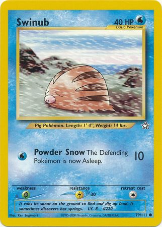 Neo Genesis - 079/111 - Swinub