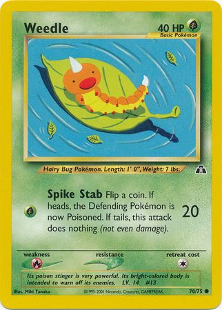 Neo Discovery - 070/075 - Weedle