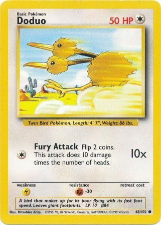 Base Set - 048/102 - Doduo